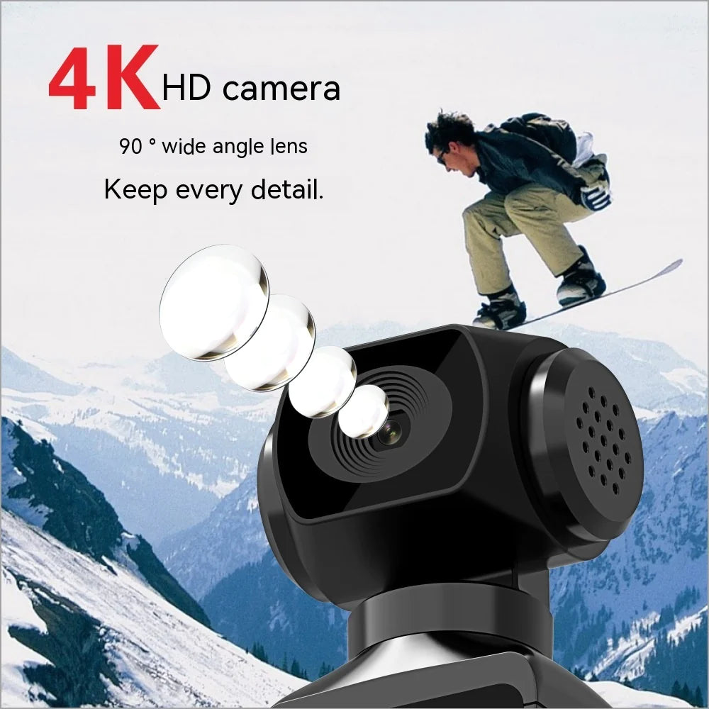 270° Rotatable Anti-Shake Pocket Camera