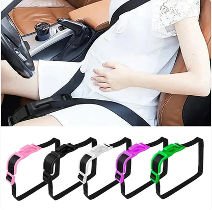 Pregnancy Car Seatbelt Adjuster – Safety Buckle for Expecting Moms