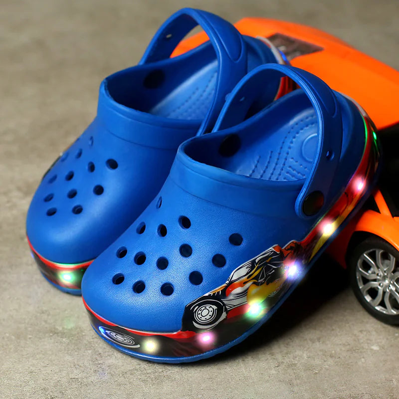 RBG Crocs with Lights