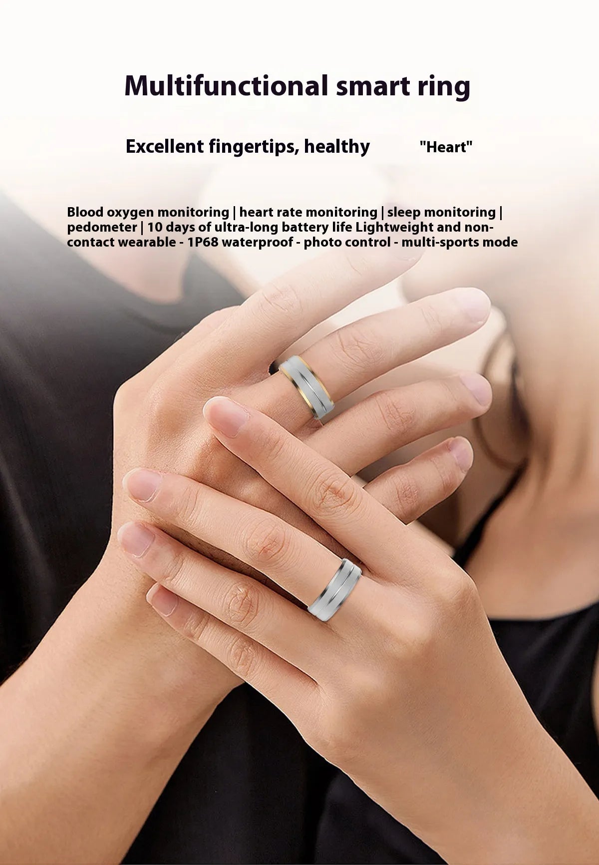 2024 Smart Ring – Health & Fitness Tracker