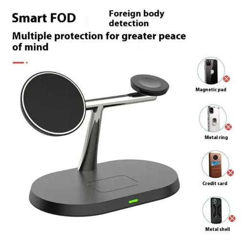 Tri-Mag Wireless Charging Hub