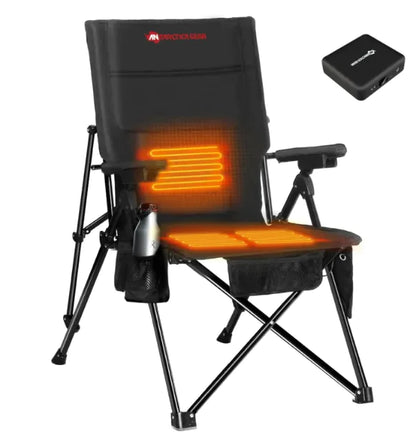 PolarHeated Outdoor Chair with Battery & Storage