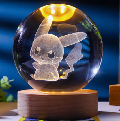 3D Constellation Crystal Ball Night Light