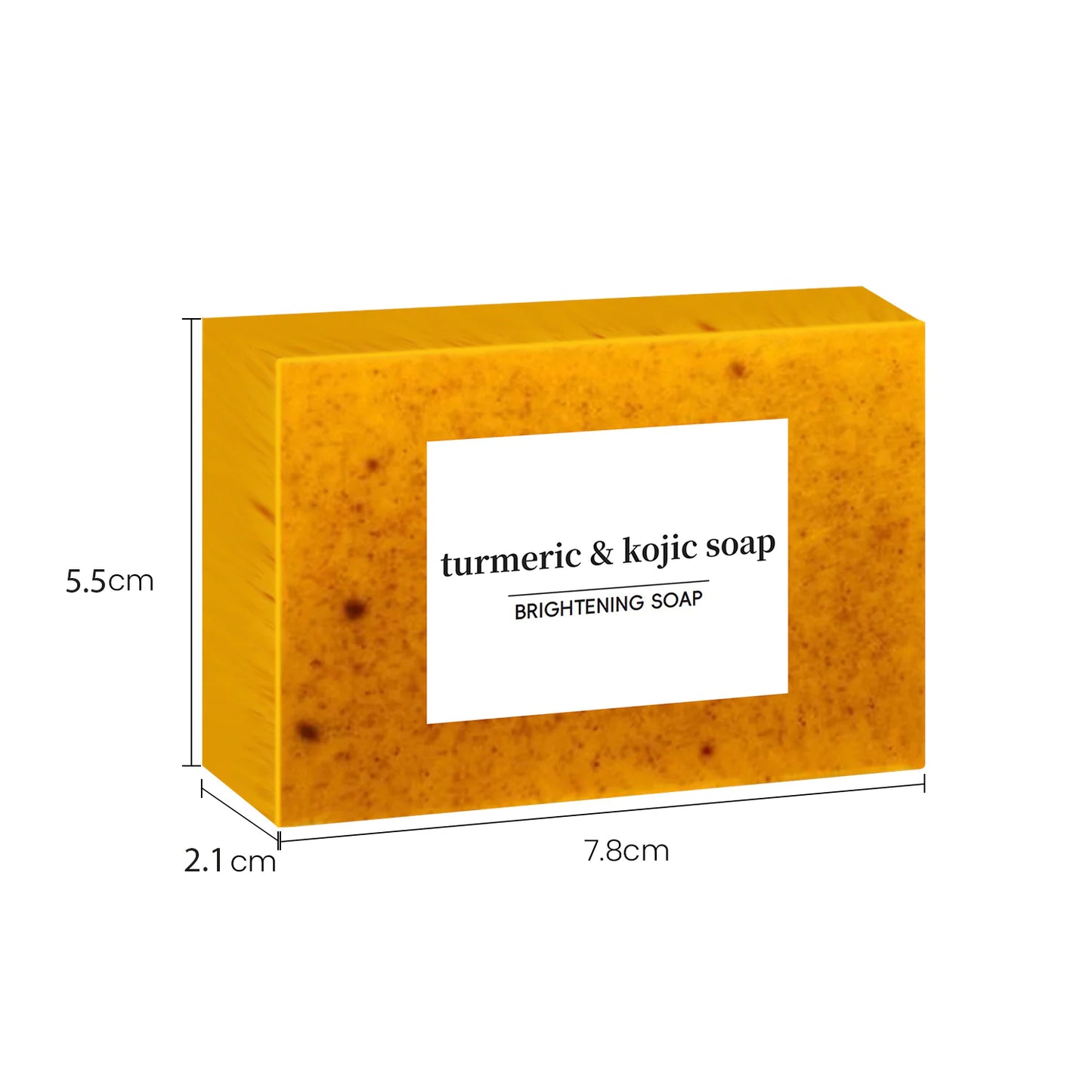 Turmeric, Lemon, Kojic Acid, and Ginger Handmade Cold Process Soap