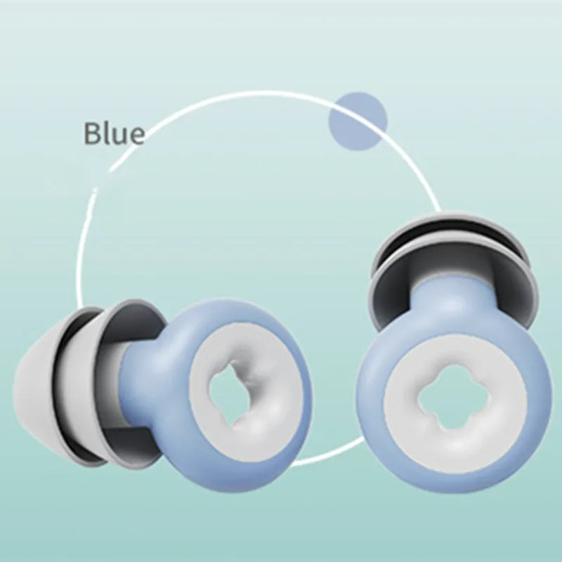 Silicone Noise-Reduction Ear Plugs