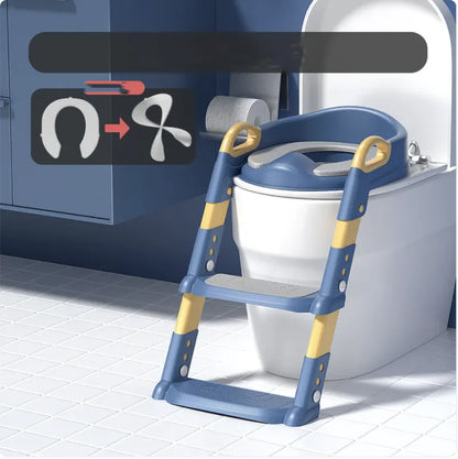 Compact Kids' Training Toilet