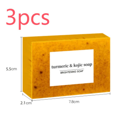 Turmeric, Lemon, Kojic Acid, and Ginger Handmade Cold Process Soap