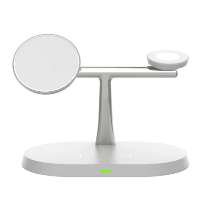 Magnetic Trio 15W Wireless Desktop Charger