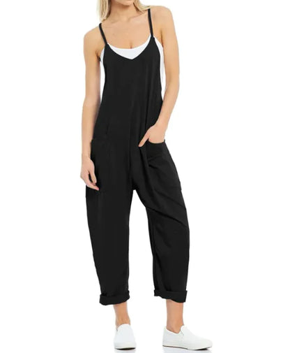 Women's Pocket Knit Jumpsuit